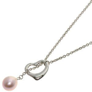 TIFFANY & CO. Silver Pearl Necklace